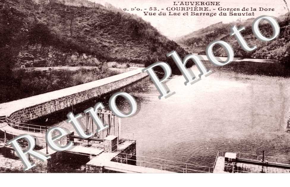 Lac et Barrage du Sauviat
