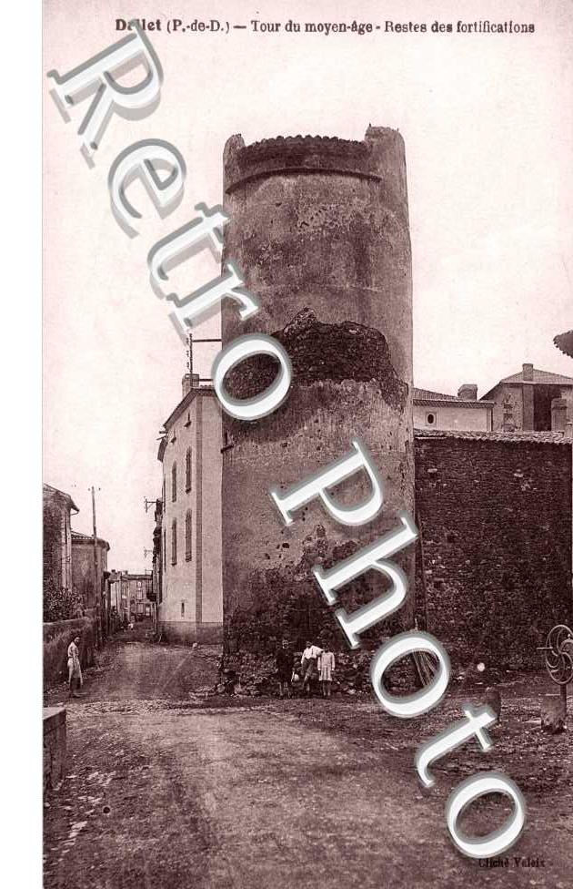 la tour du moyen-age, restes des fortifications
