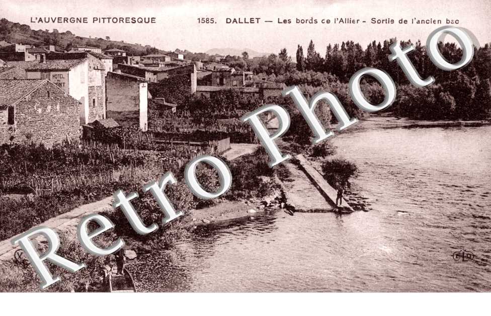 les Bords de l'Allier, Sortie de l'Ancien Bac