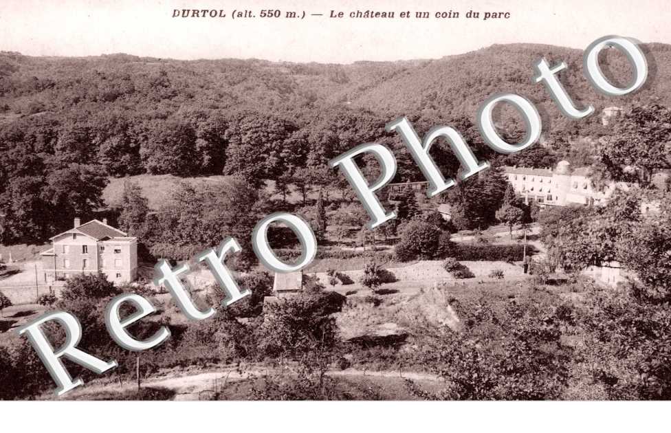 le Chateau - un coin du parc