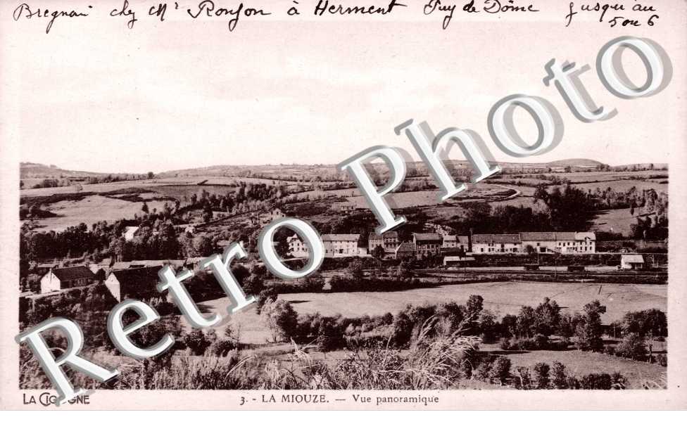 La Miouze, vue panoramique
