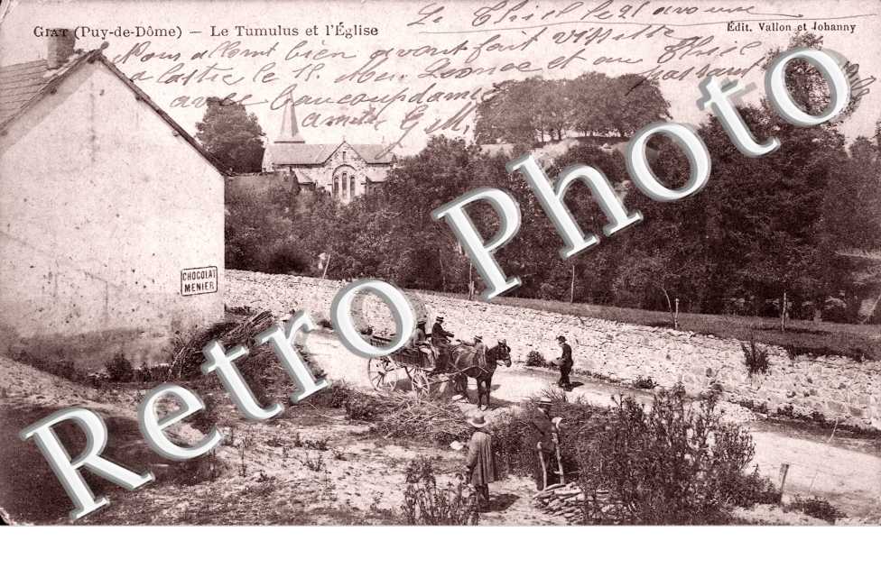 le Tumulus et l'eglise