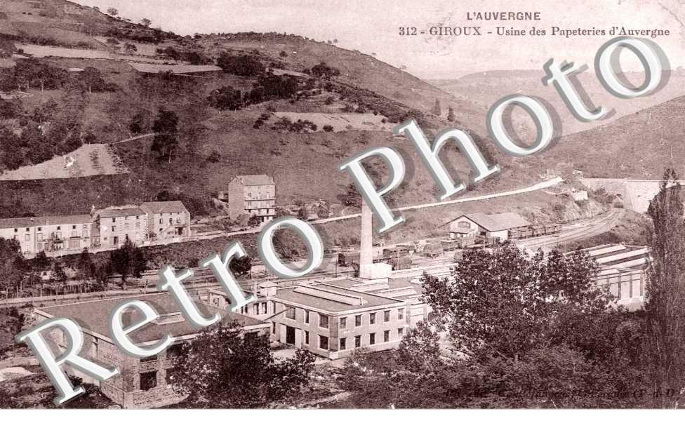 Usine des Papeteries d'Auvergne