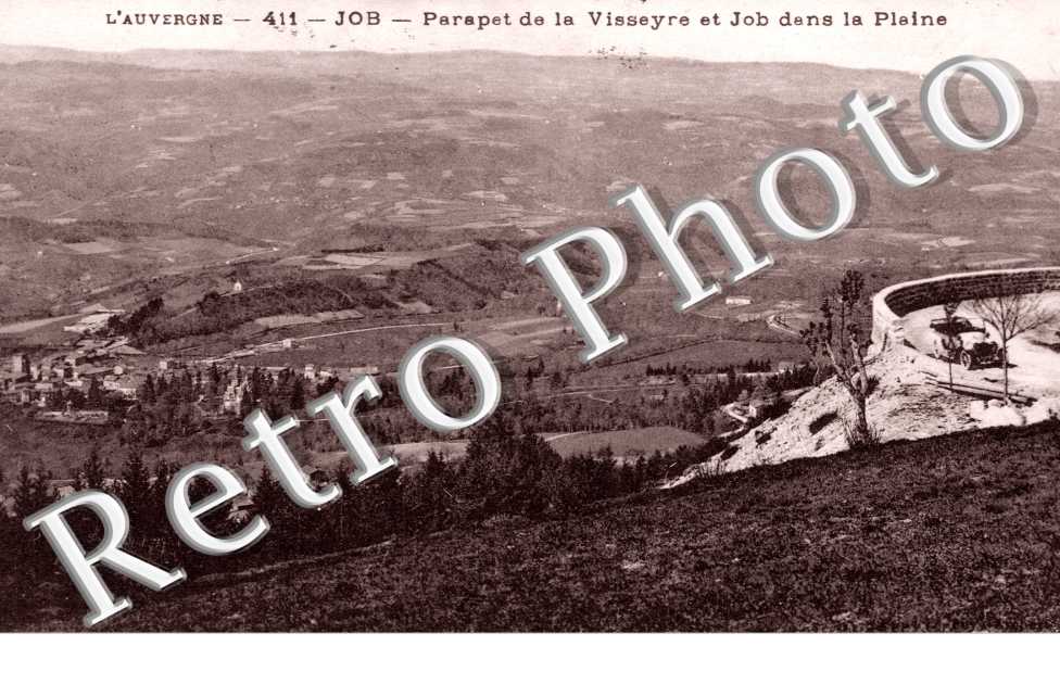 parapet de la visseure et Job dans la pleine