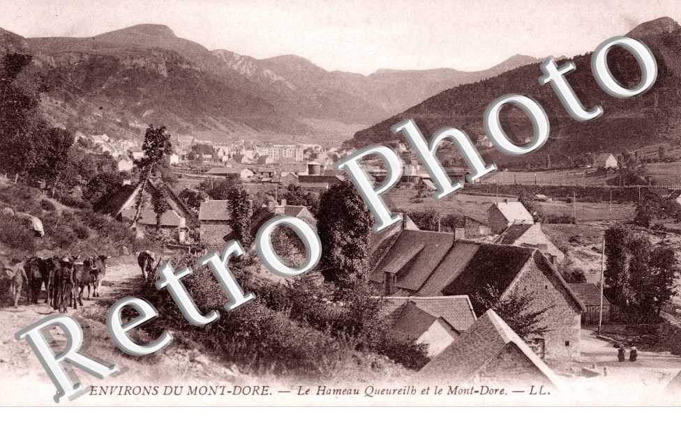 Le Hameau Queureilh et le Mont Dore