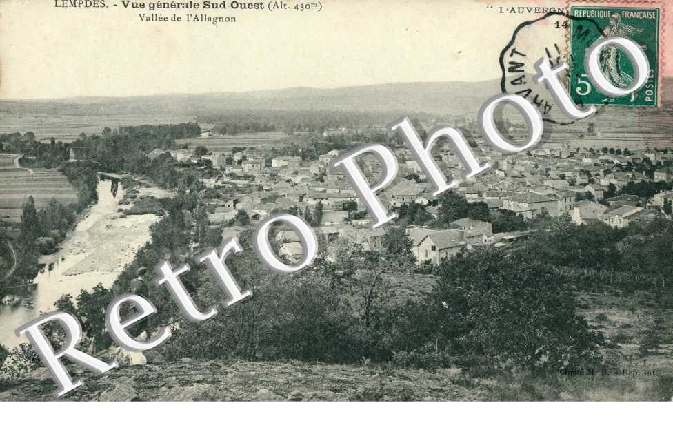 Vue generale, Vallee de l'Allagnon