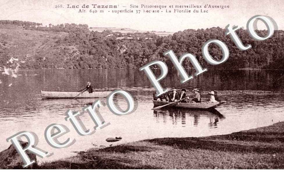Lac de Tazena, Flotille du Lac