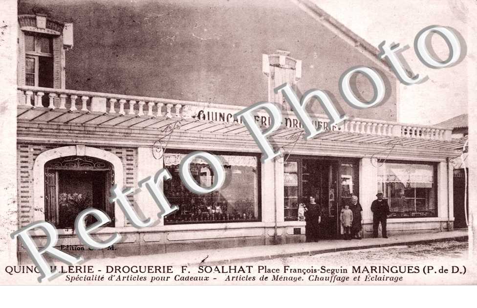 Quincaillerie-Droguerie F. Soalhat, Place Francois-Seguin