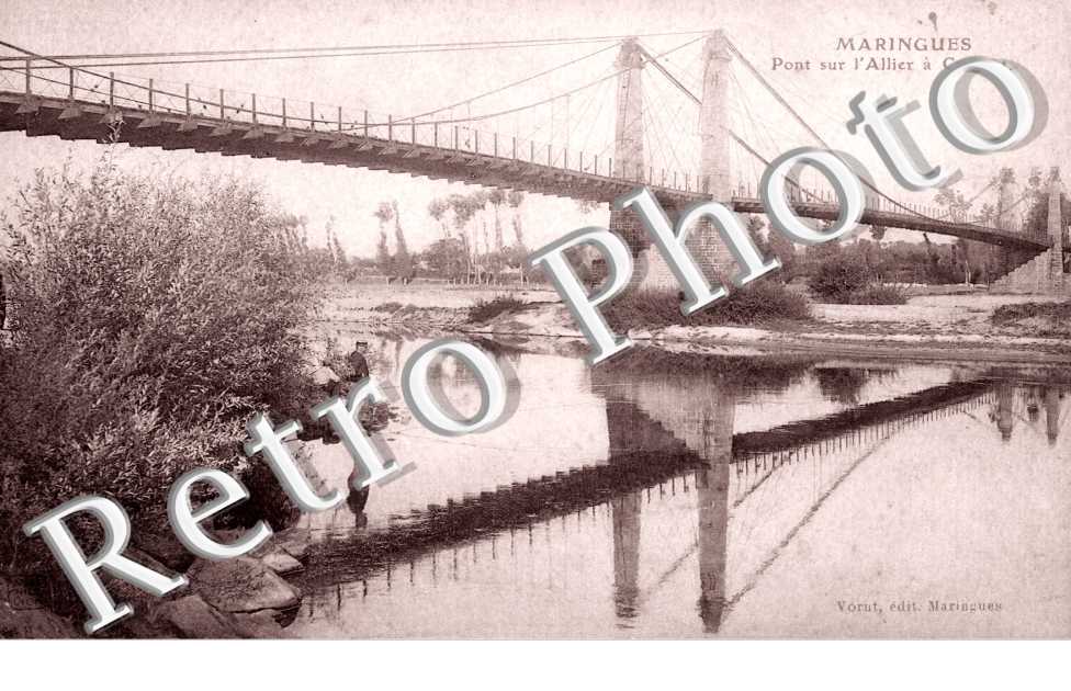 Pont sur l'Allier a Crevant