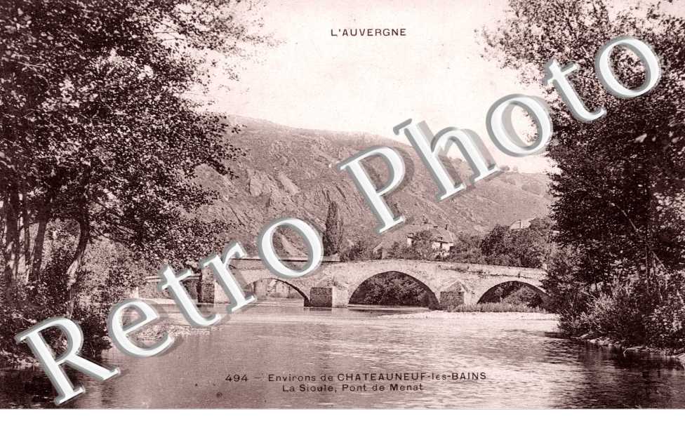 Pont sur la Sioule