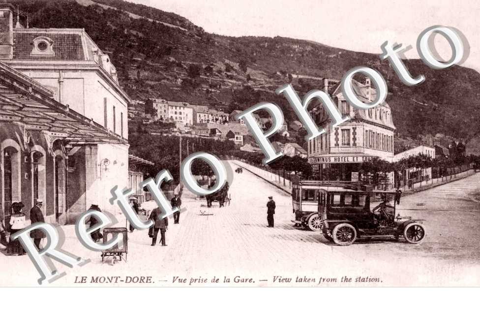 vue prise de la Gare Terminus Hotel