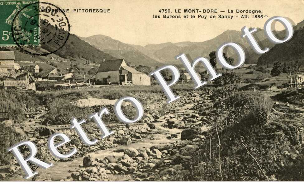 les Burons et le Puy de Sancy