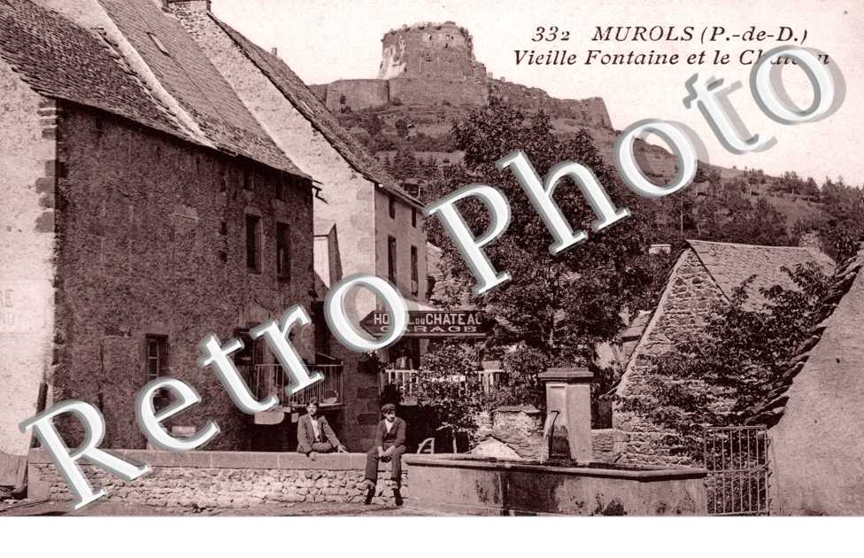 Fontaine et chateau