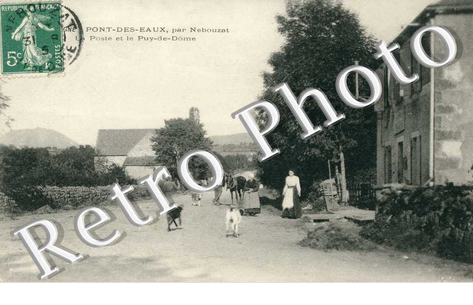 la Poste et le Puy-de-Dome