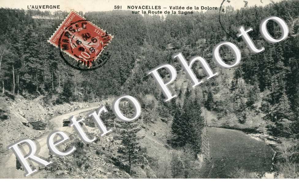 Vallée de la Dolore sur la Route de la Sagne