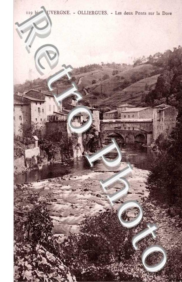les deux Ponts sur la Dore