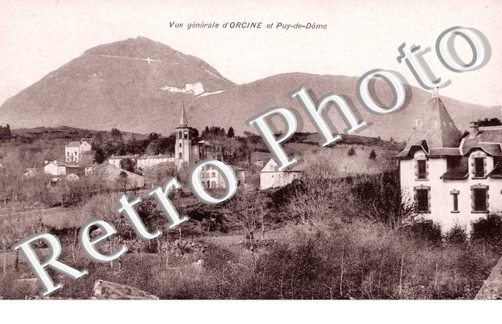 Vue Generale d'Orcine et du Puy-de-Dome
