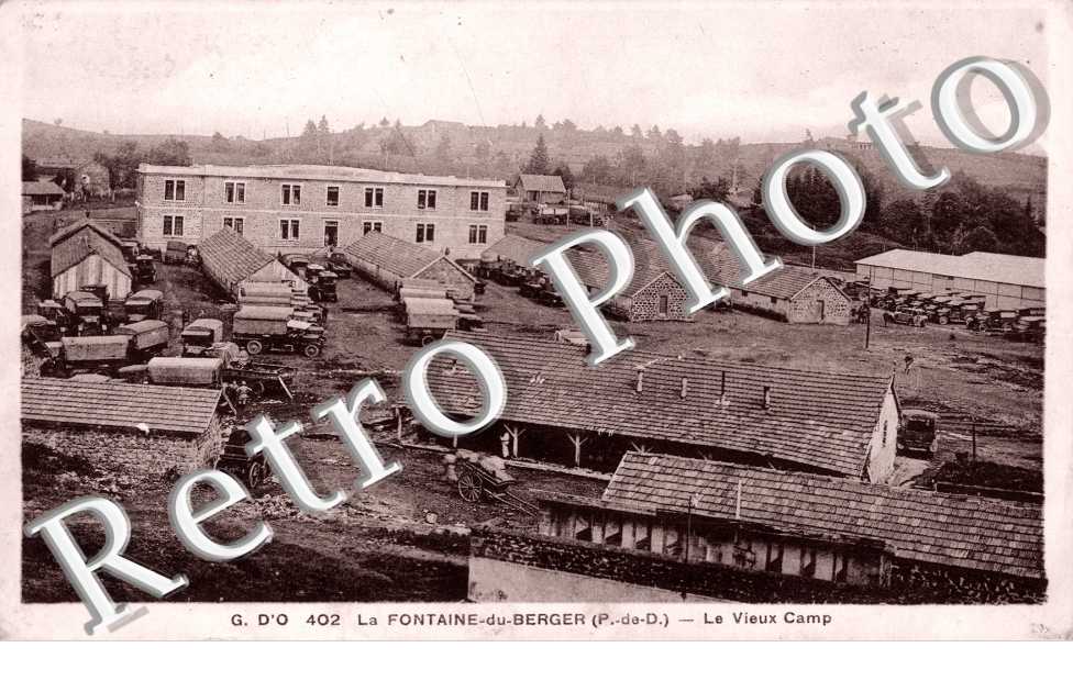 Camp de la Fontaine du Berger et le vieux Camp