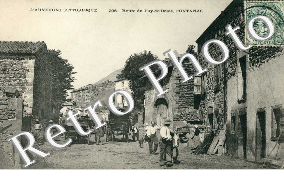 Route du Puy de Dome FONTANAS