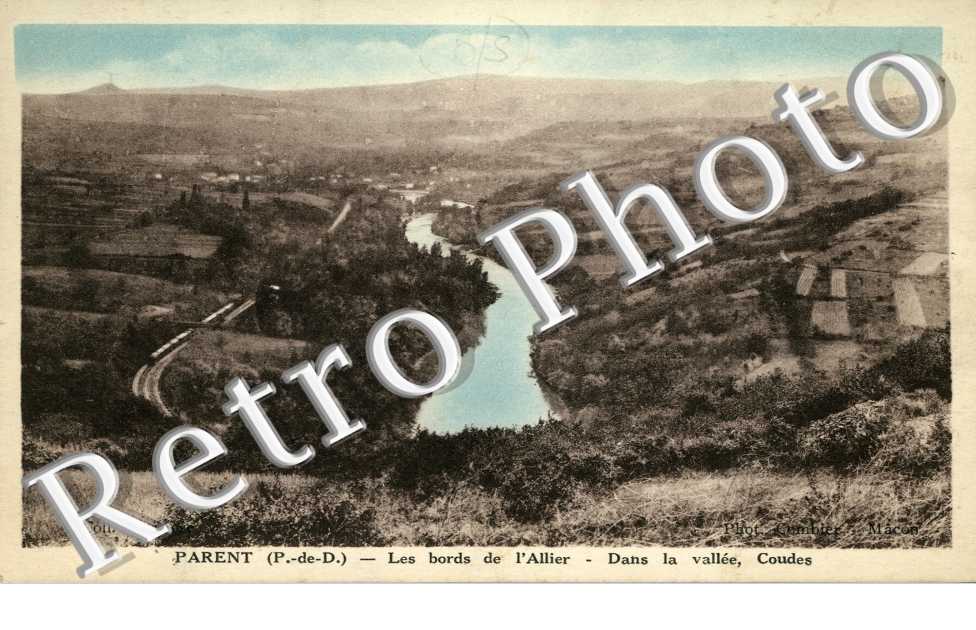les Bords de l'Allier, la Vallee, Coudes