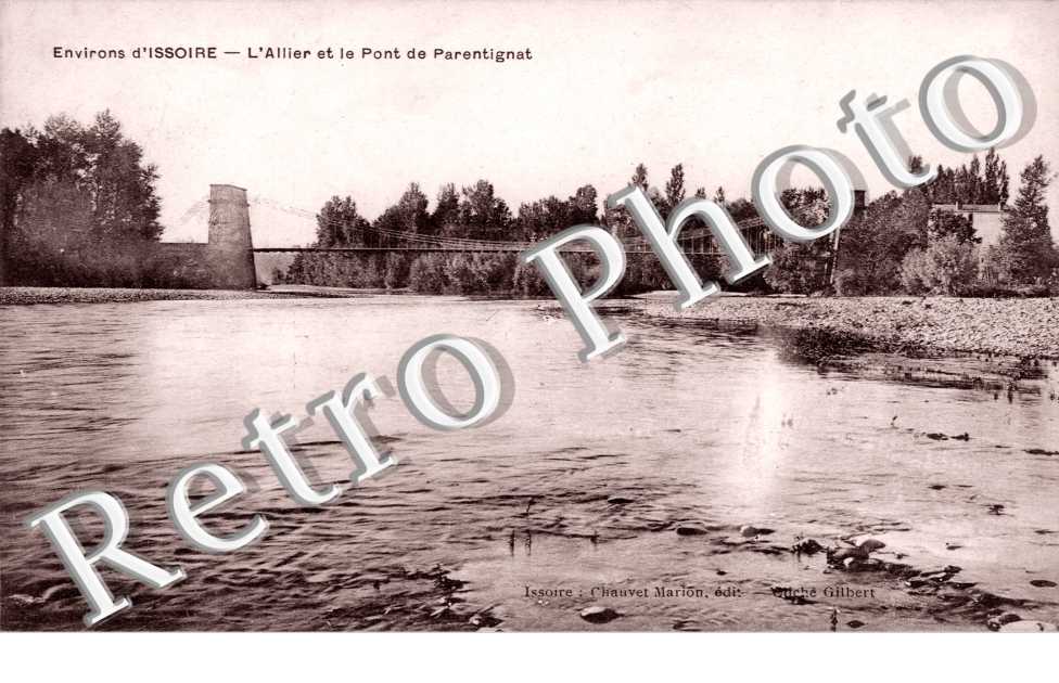 l'Allier et le pont de Parentignat