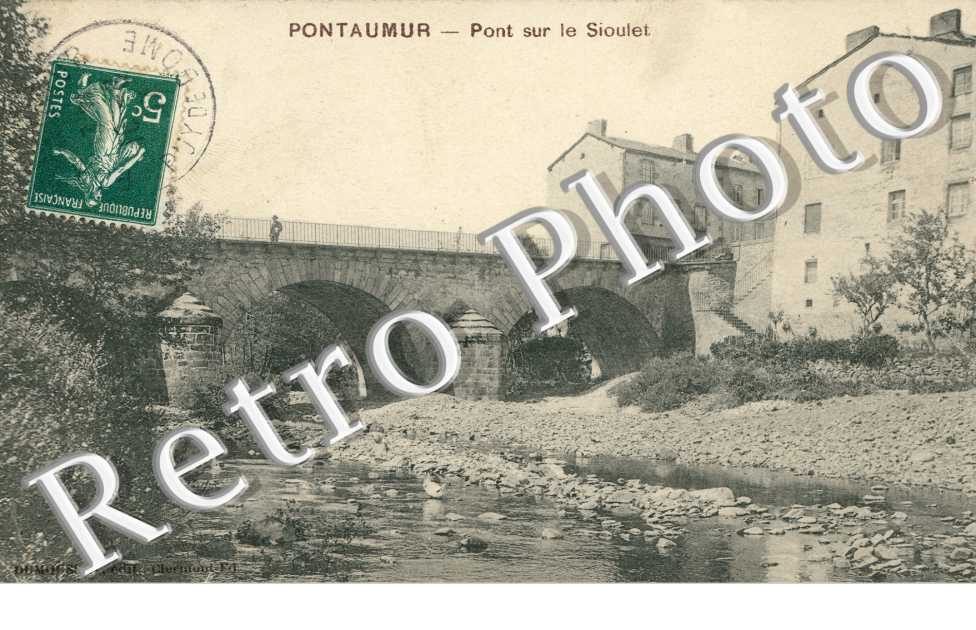 Pont sur le Sioulet