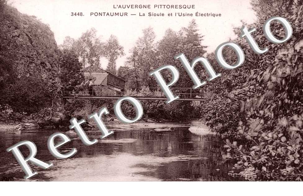 Sioule et Usine electrique