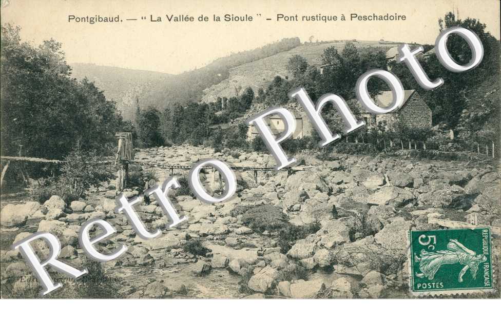 Pont Rustique de  Peschadoire