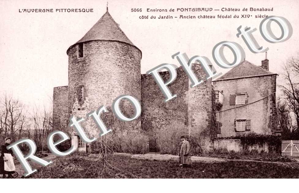le Chateau de Bonabaud, Cote du Jardin
