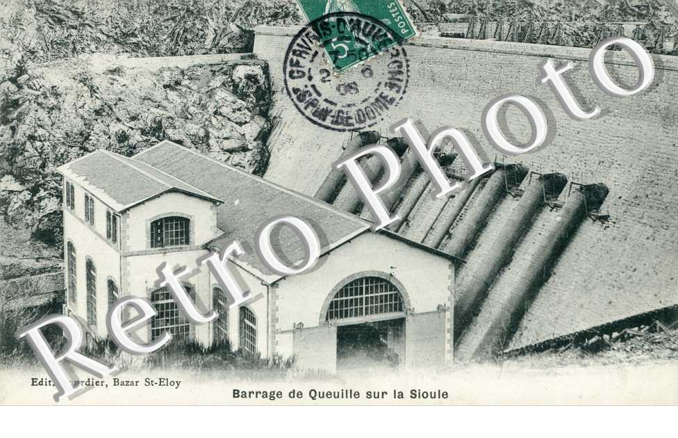 Barrage sur la Sioule