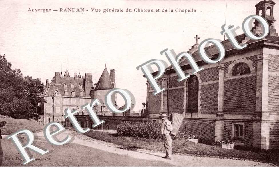 vue generale du chateau et de la chapelle