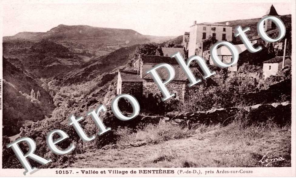 Vallee et Village de Rentieres