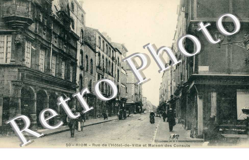 Rue de l'Hotel de Ville et Maison des Consuls