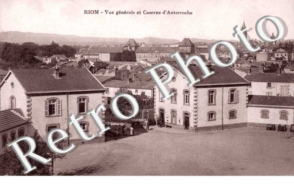 Vue generale et Caserne d'Anterroche
