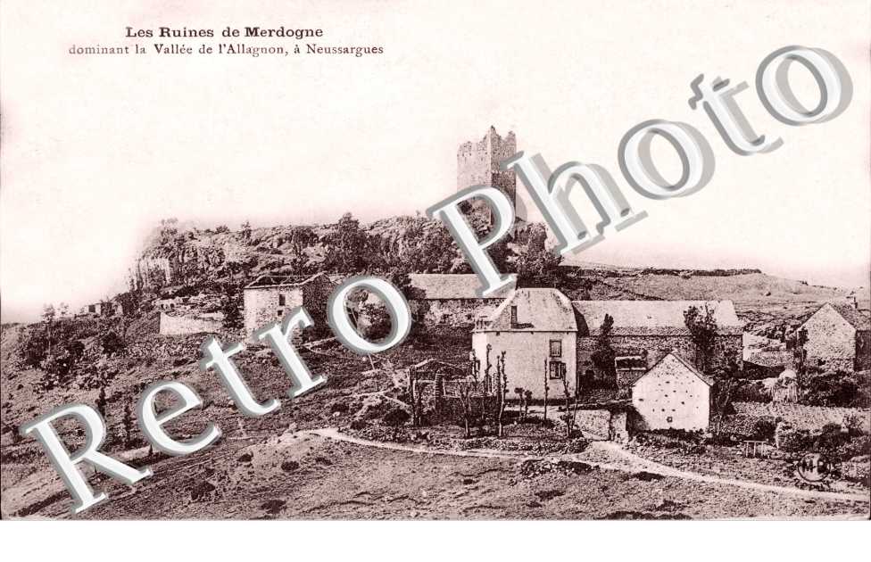 les ruines de Merdogne