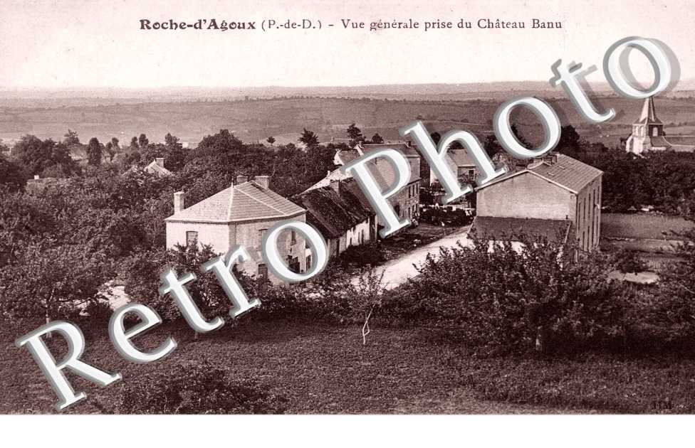 Vue Generale prise du Chateau Banu