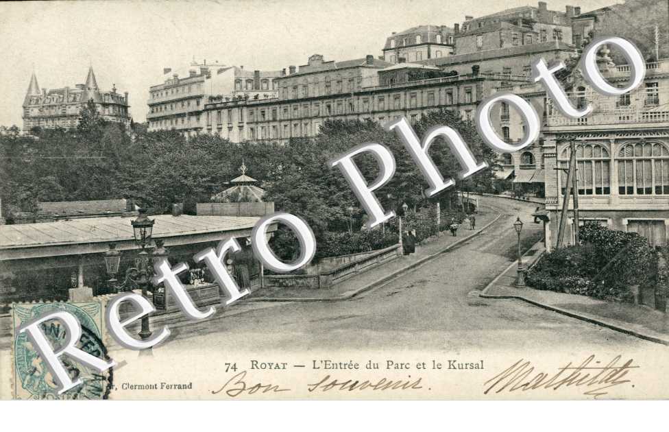 l'Entree du Parc et le Kursal