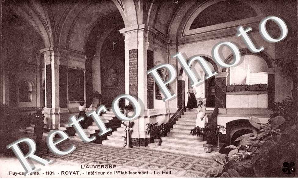 interieur de l'etablissement Thermal Le Hall