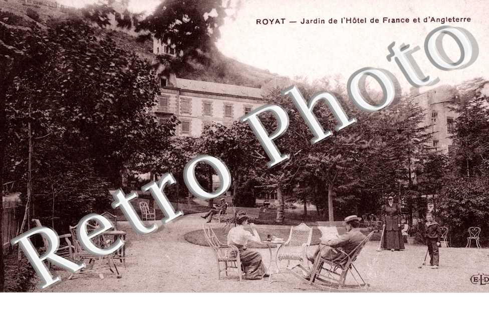 Hotel de France, les jardins
