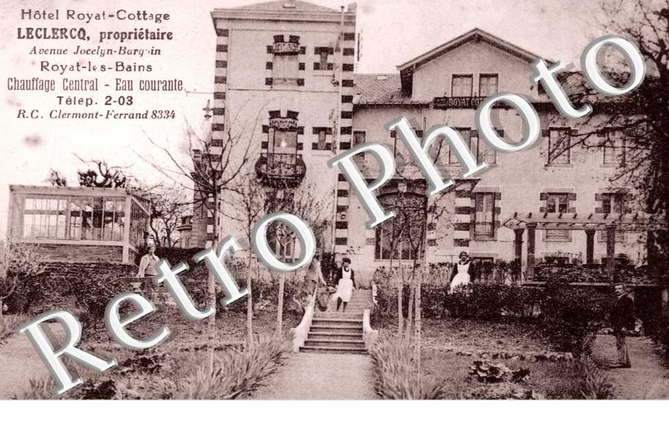 Hotel Royat Cottage, Avenue Jocelyn Barquin