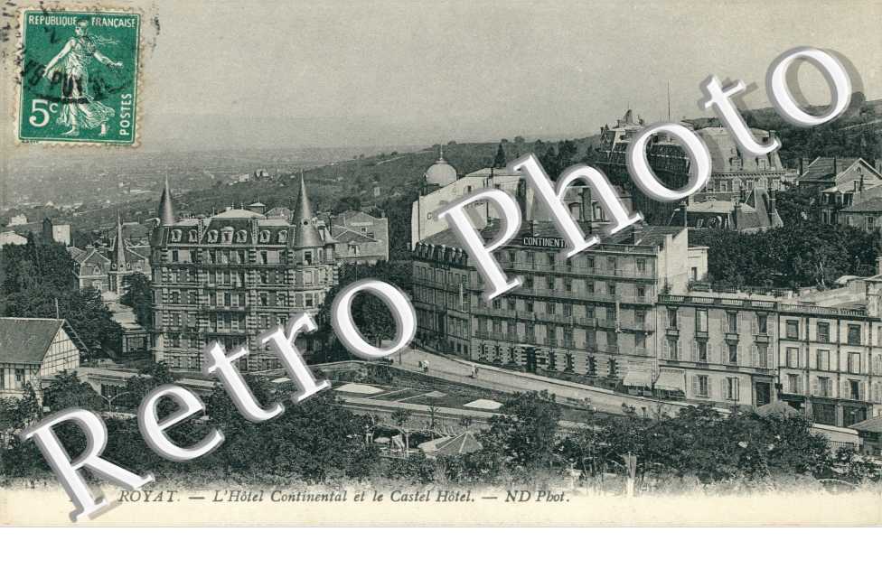 l'hotel Continental et la Castel Hotel