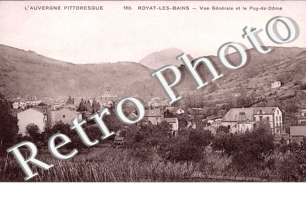 Vue Generale et le Puy-de-Dome