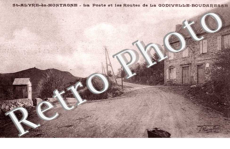la Poste et les Routes de La Godivelle-Boudaresse