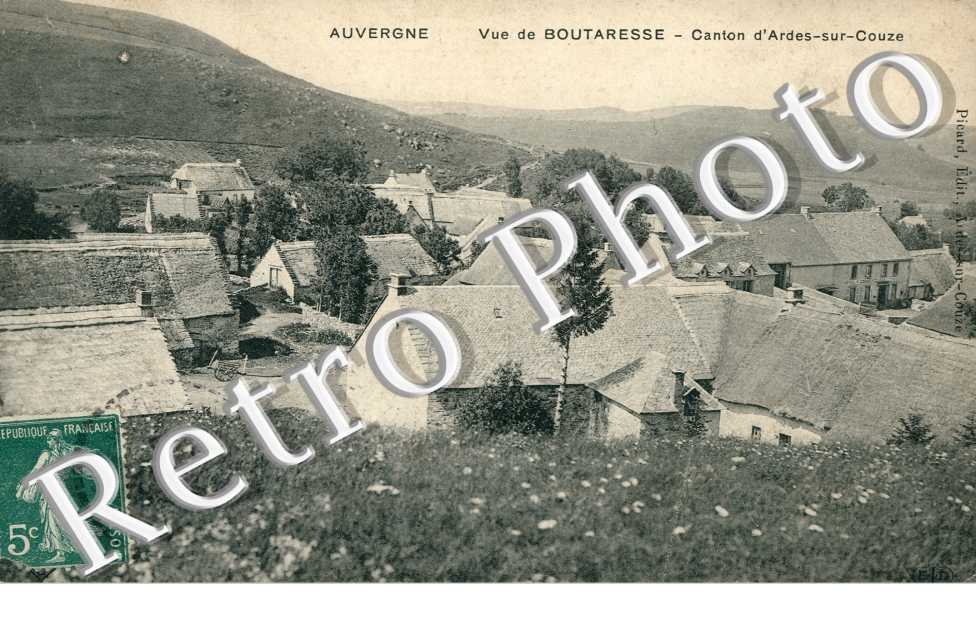 Vue de Boutaresse, Canton d'Ardes-sur-Couze