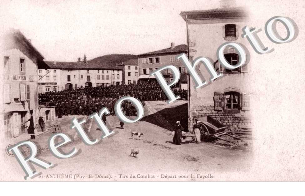 Tirs de combat - depart pour la fayolle