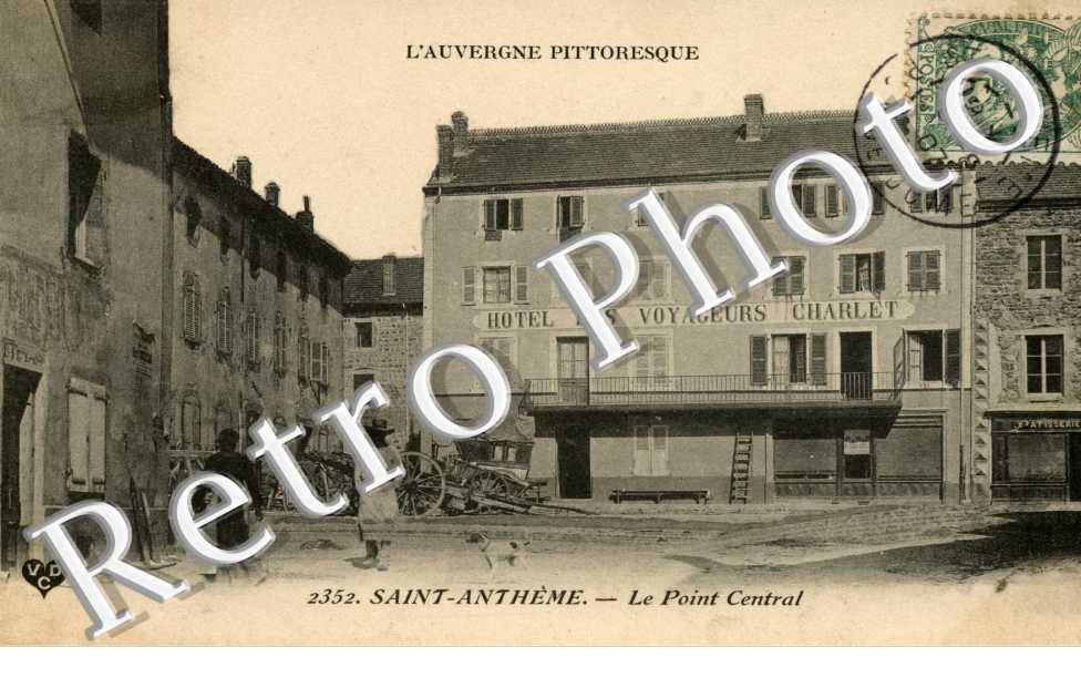 Le point central - hotel des voyageurs Charlet