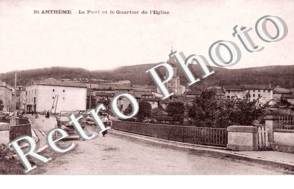 Le pont et le quartier de l'eglise