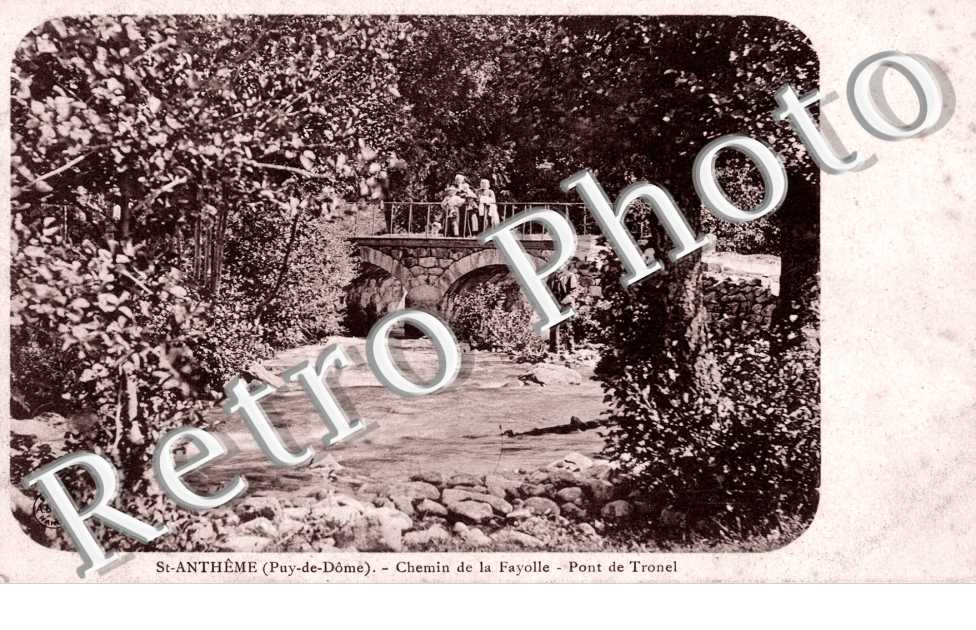 chemin de la fayolle  - Pont de Tronel