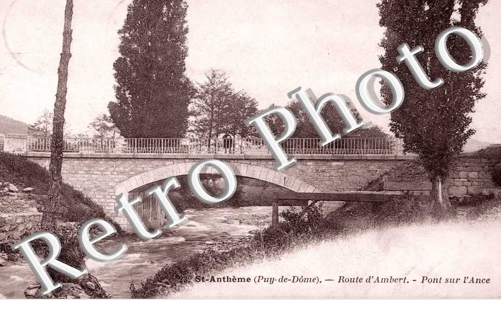 Route d'Ambert - Pont sur l'Ance