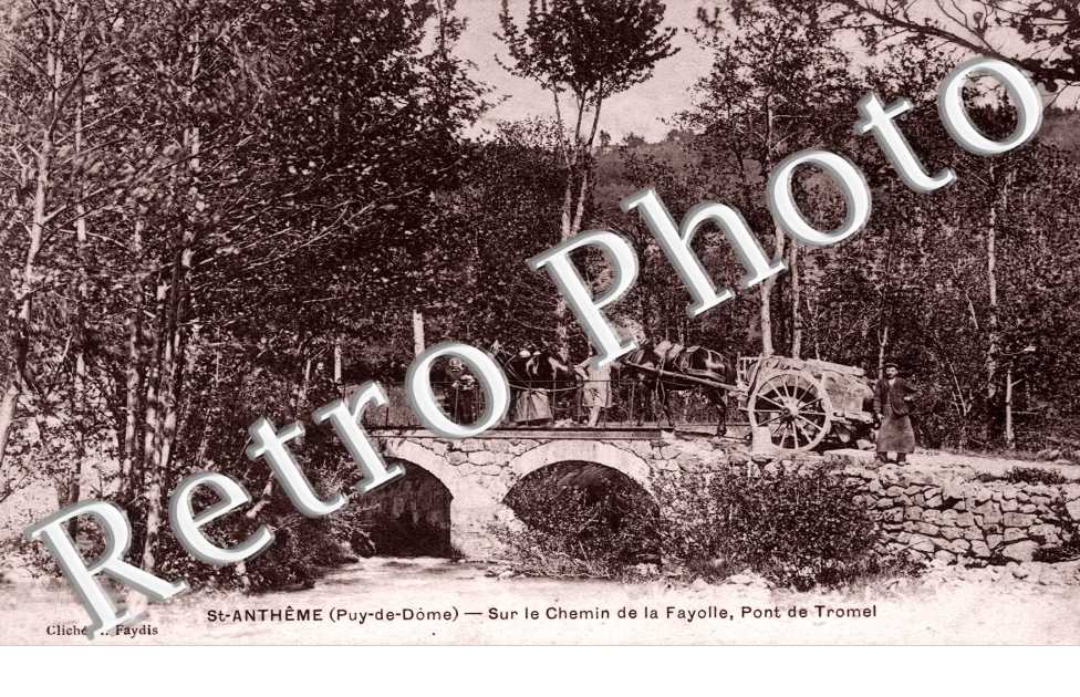 Sur le chemin de la Fayolle - Pont de Tromel